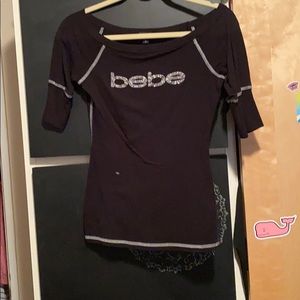 Bebe Short sleeve shirt